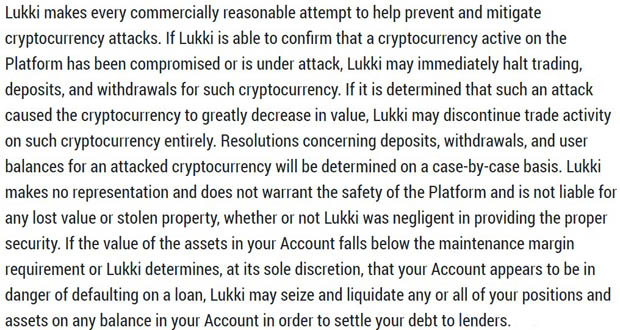 Lukki Exchange погашение задолженности
