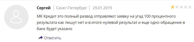 mkcredit.ru отзывы о сервисе