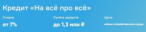 gebank.ru условия кредита «На все про все»