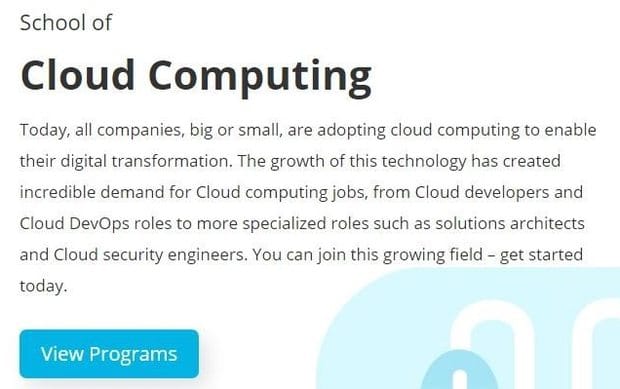 Школа облачных технологий Udacity