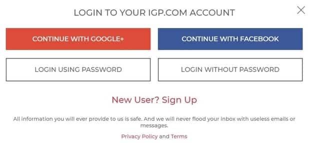Регистрация igp.com