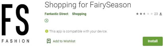 Fairy Season приложение магазина