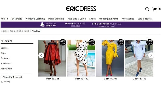 ericdress.com купон для новичков
