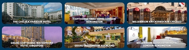 millenniumhotels.com бронирование отелей