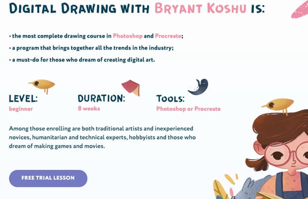 ArtCraft Education курсы цифрового рисунка с Браяном Коши