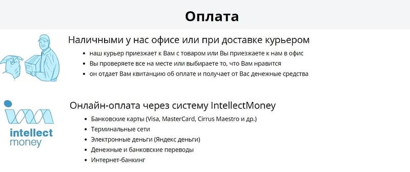 ramayoga.ru способы оплаты