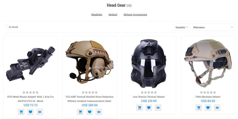 Tactical Gears головные уборы