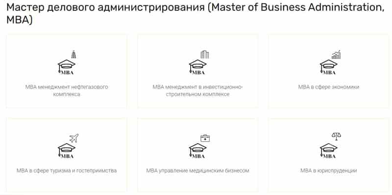 maspk.ru курсы MBA
