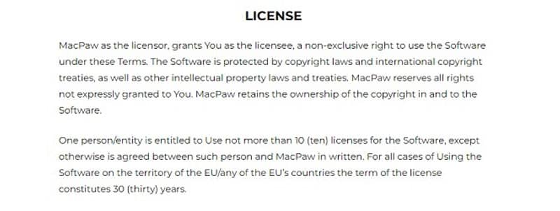 МакПав предоставление лицензии