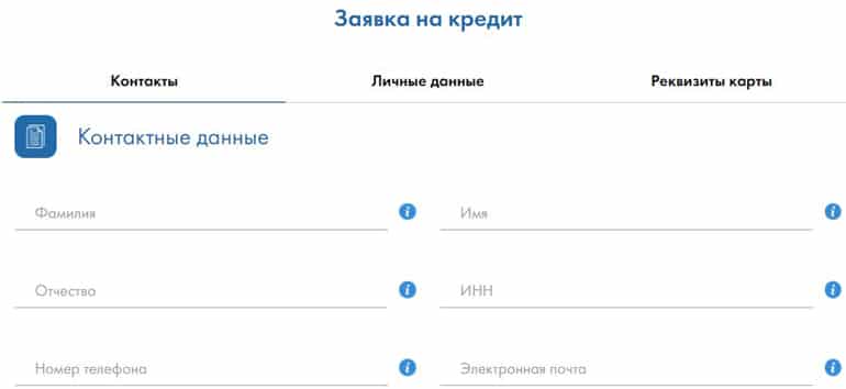 kredit1.com.ua заявка на кредит