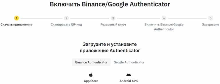 Binance Google Authenticator